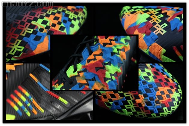 adidas predator LZ SL FG 黑彩足球装备,EZ足