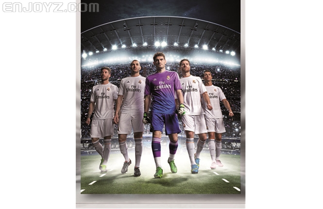 皇家马德里13\/14赛季新款主场球衣发布