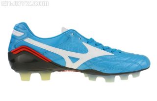 足球鞋图解】Mizuno Morelia Wave KR 2 MD 蓝白配色-ENJOYZ足球装备网