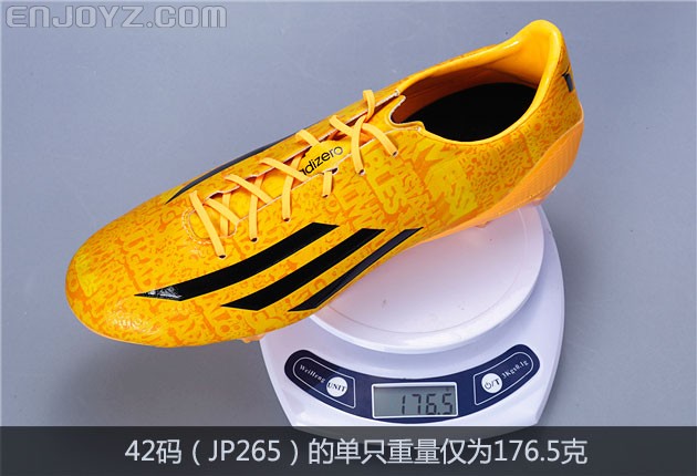 adidas adizero f50 messi fg 黄黑配色 足球鞋美图_实拍图片