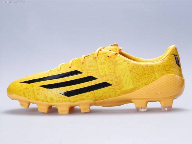 adidas adizero f50 Messi HG 黄黑足球装备,EZ