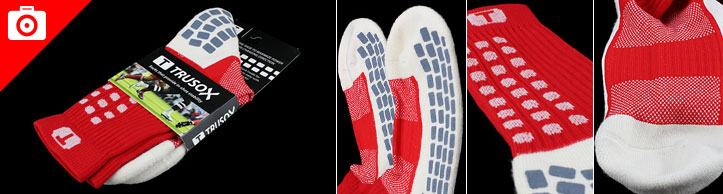 Trusox Mid-Calf Cushion Crew Socks 红白配色(厚款)