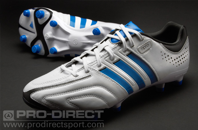adidas adipure 11pro trx fg 白黑蓝 - 足球鞋 - 鞋