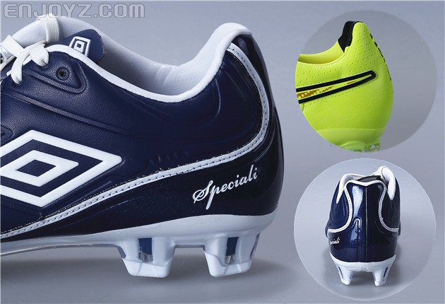 umbro speciali   pro hg足球鞋的后跟设计