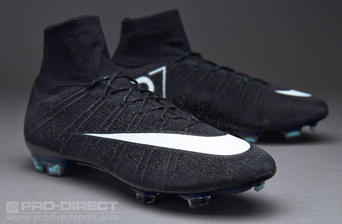 耐克nike mercurial superfly cr fg c罗专属刺客黑白