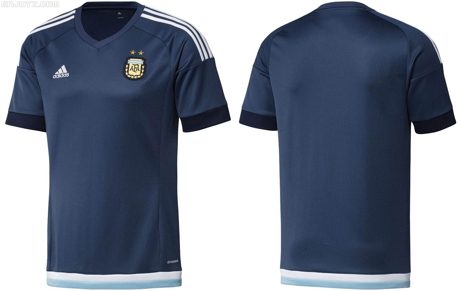 阿根廷国家队2015美洲杯客场球衣发布