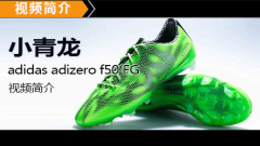 小青龙—adidas adizero f50 FG 青黑配色足球鞋