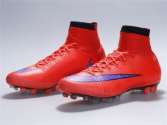 Nike Mercurial Superfly AG 刺客红紫配色超顶级足球鞋