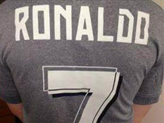 号码有“层次” 皇家马德里下赛季球衣印号字体曝光