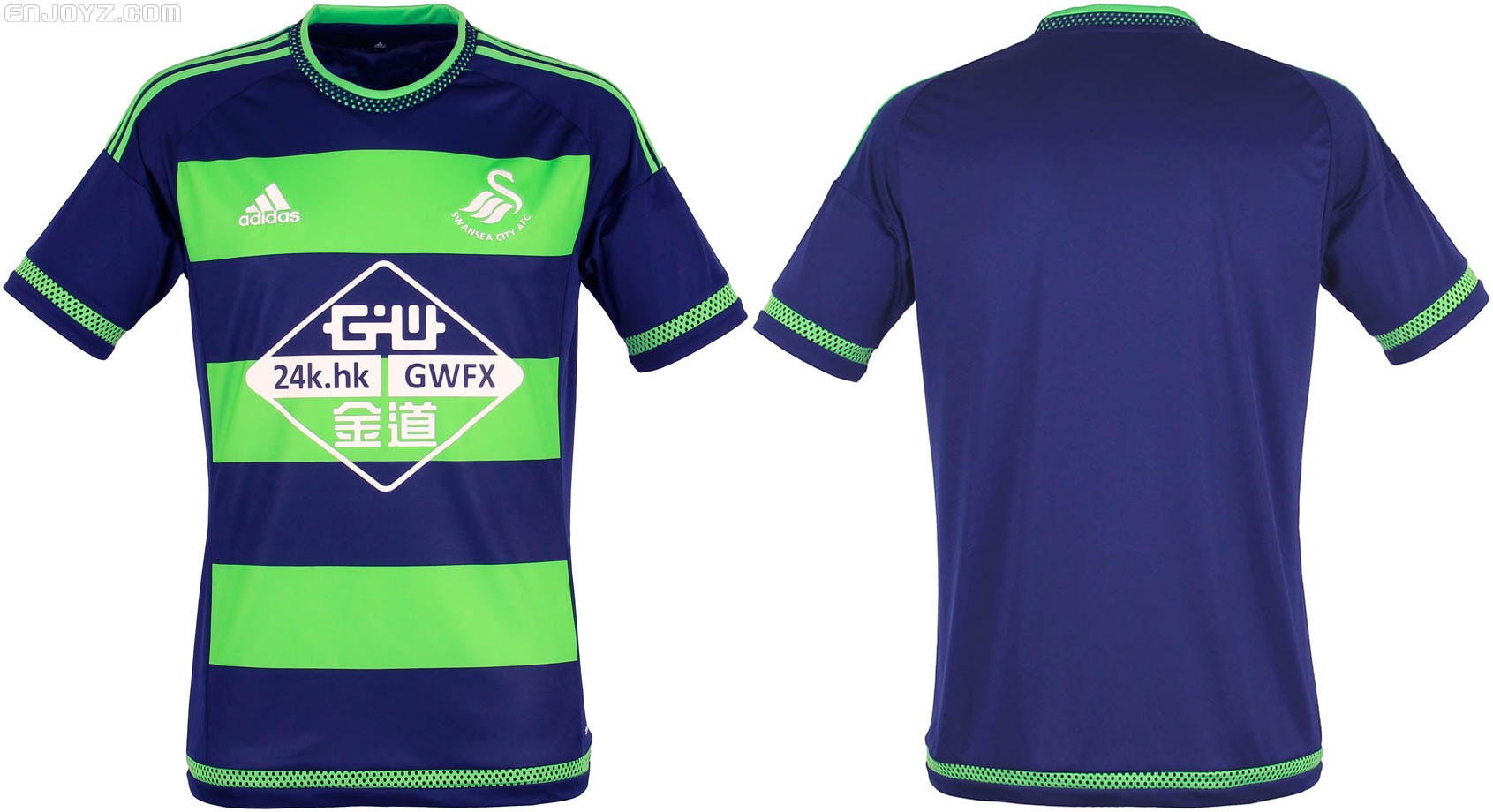 史无前例 斯旺西15\/16赛季客场球衣发布