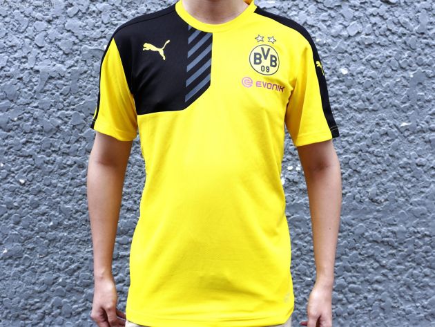 黄色美洲狮 多特蒙德15\/16赛季主款训练服 - 球