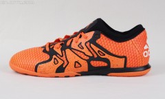 adidas X15+ Primeknit CT 橙黑配色足球鞋