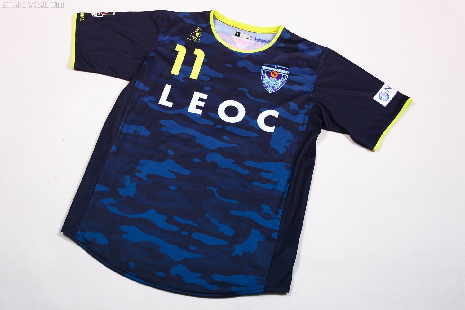 致敬足球 横滨fc俱乐部15周年纪念球衣