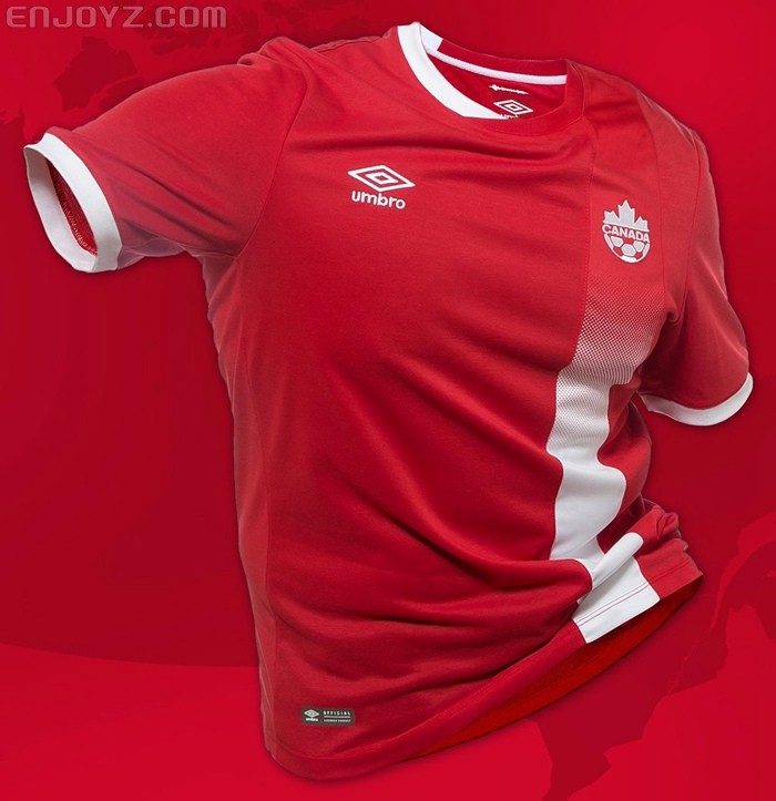 加拿大国家队全新主场球衣正式发布