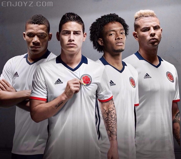 哥伦比亚国家队客场球衣正式发布