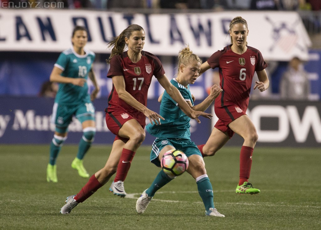 美国德国女足上身最新客场球衣