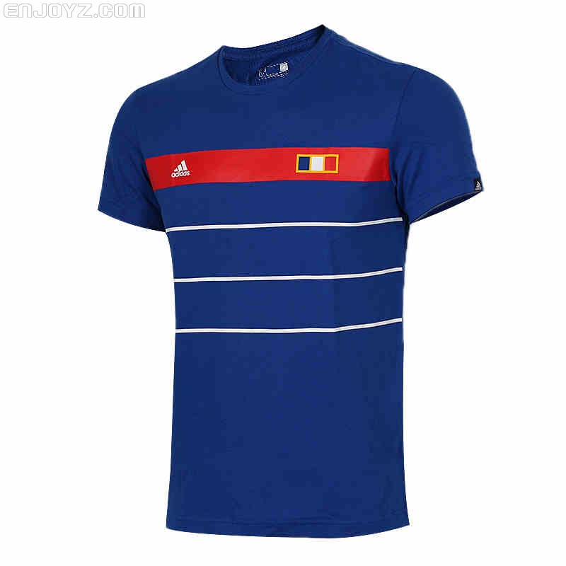 法国队2016款复古休闲T恤 - 球衣 - 足球鞋足球