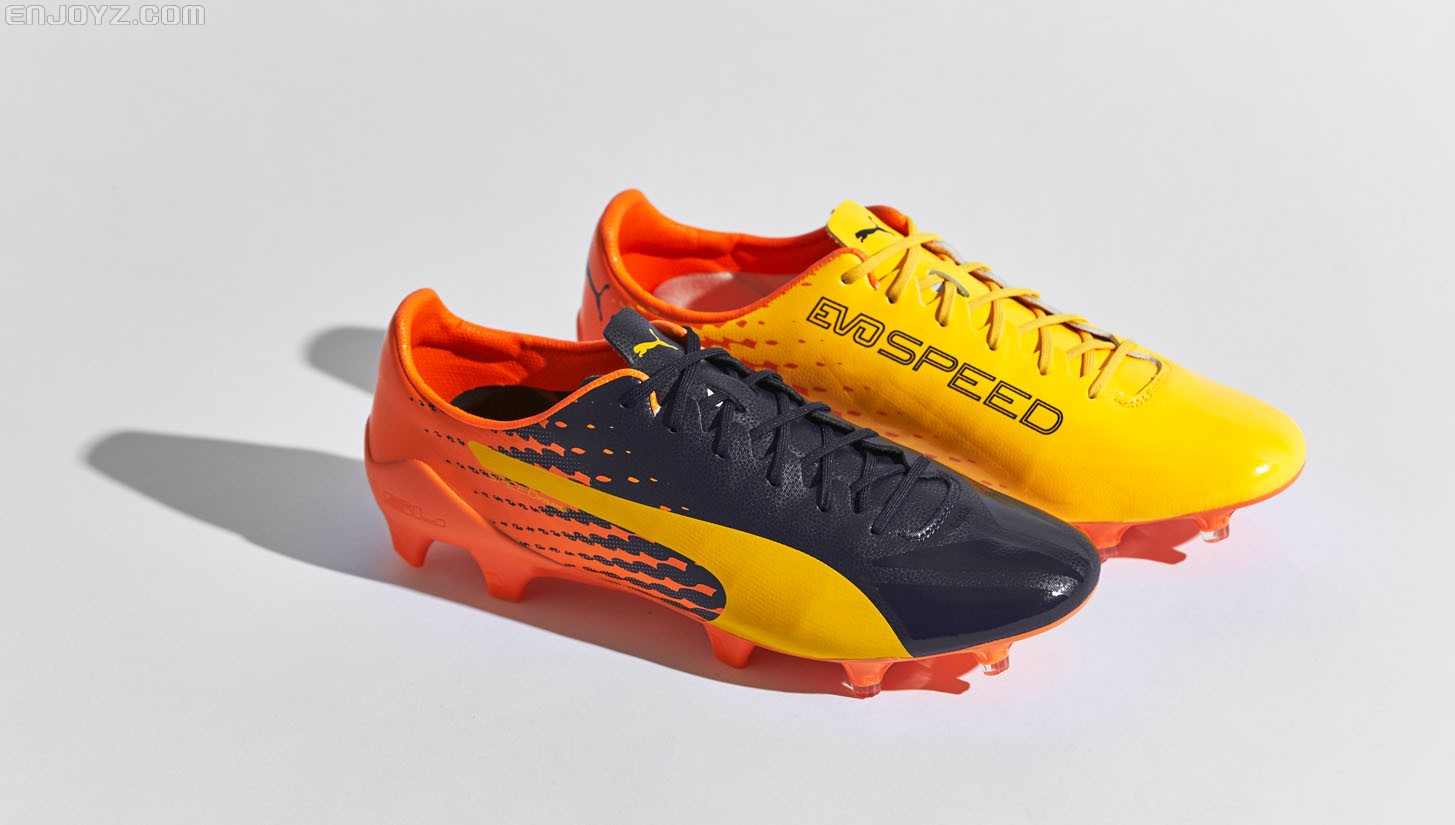 近观puma evospeed 17.sl足球鞋