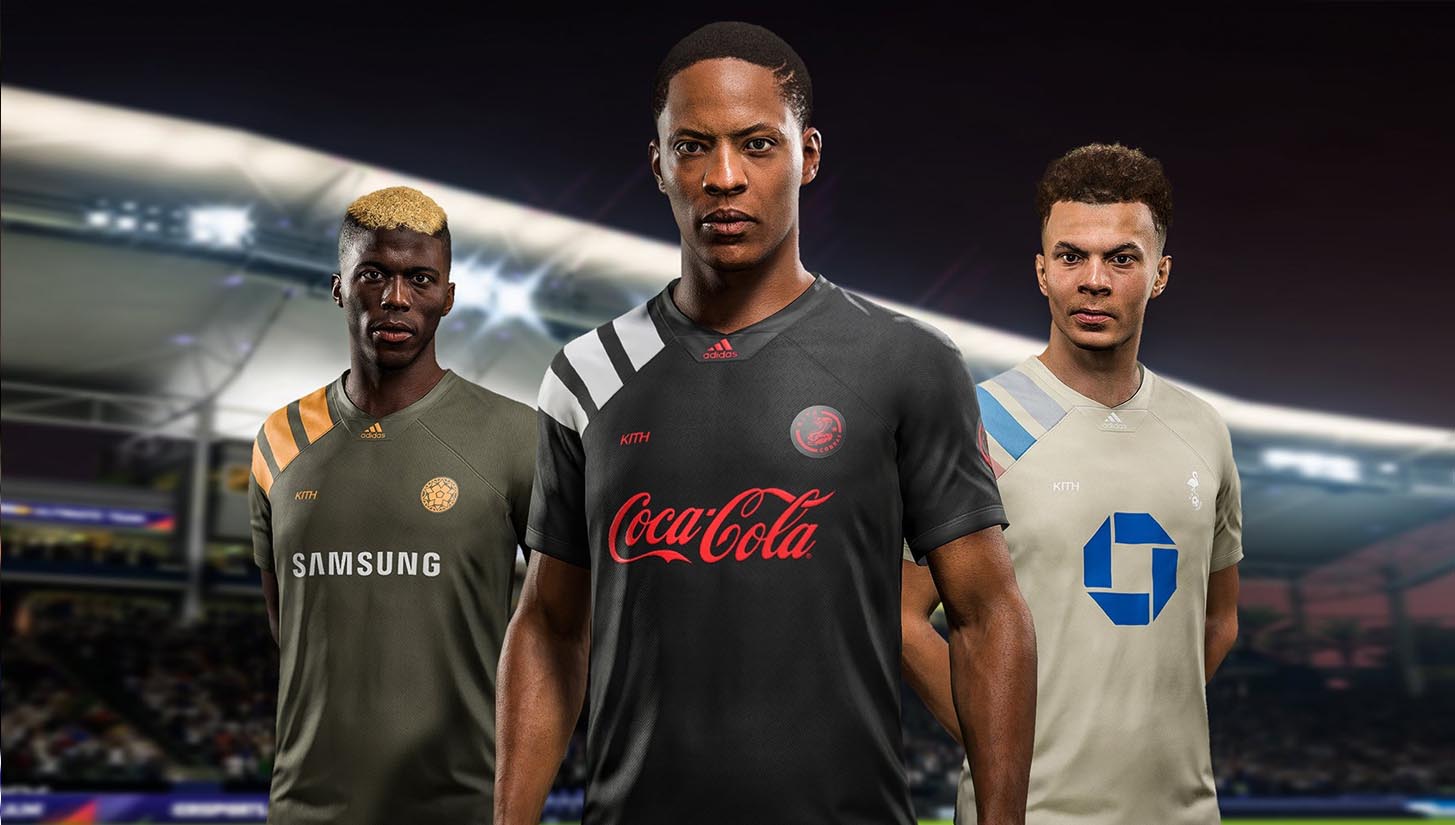 KITH x adidas联名第二季进入FIFA 18游戏 - 球