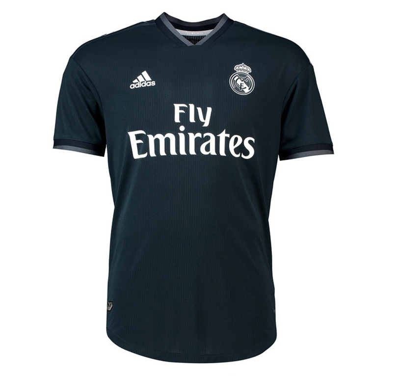 皇家马德里18-19赛季客场球员版球衣