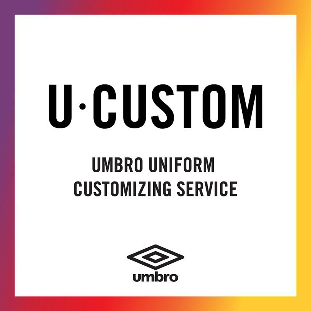umbro在韩国推出u·custom球衣定制服务