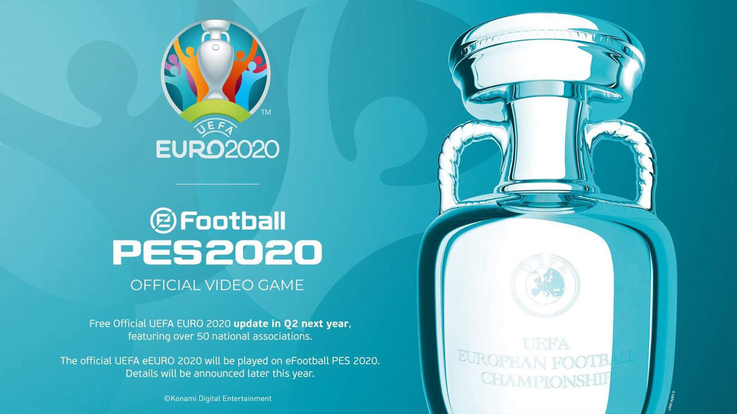 《实况足球2020》拿下欧洲杯独家官方授权