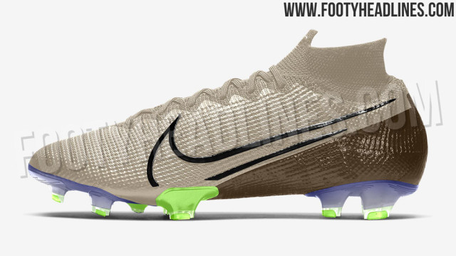 耐克新配色mercurial superfly 7足球鞋谍照曝光