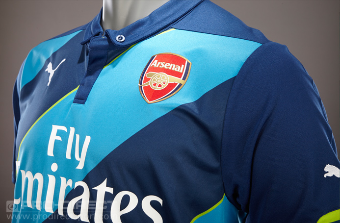 阿森纳14/15赛季第二客场(杯赛)球衣(球迷版)