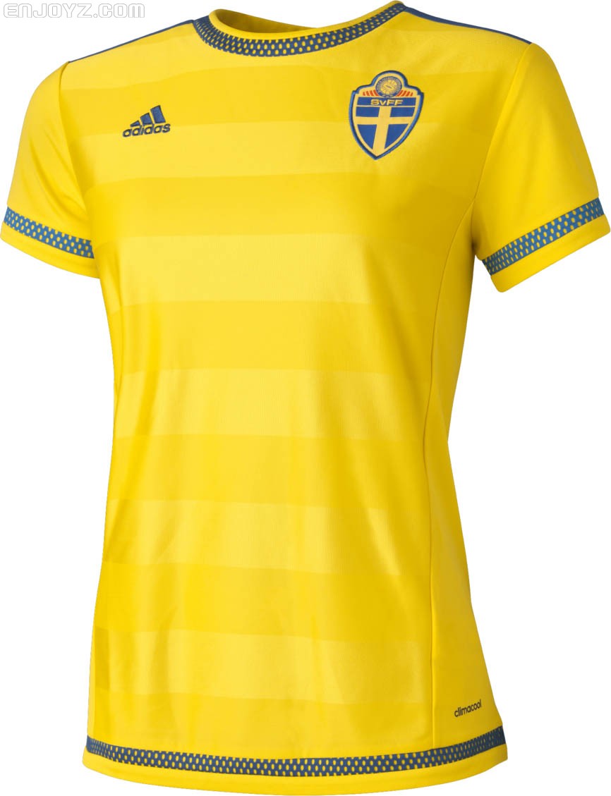 瑞典女足2015年球衣发布