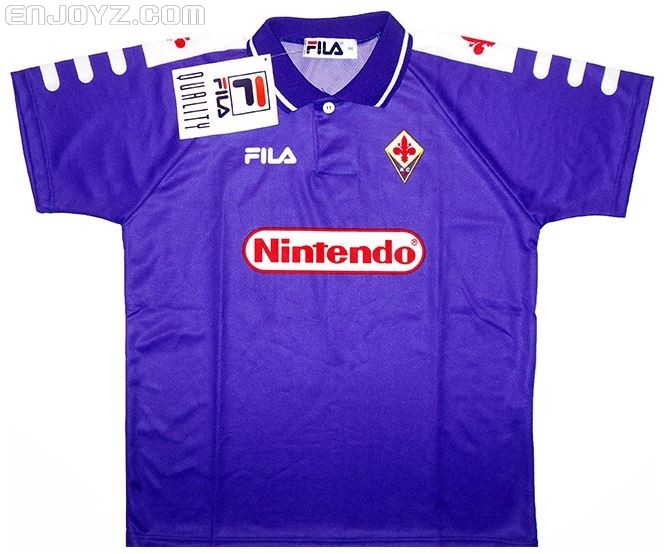 经典球衣回顾:佛罗伦萨1998/99赛季主场球衣