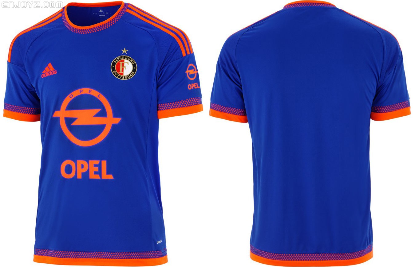 费耶诺德15/16赛季客场球衣发布