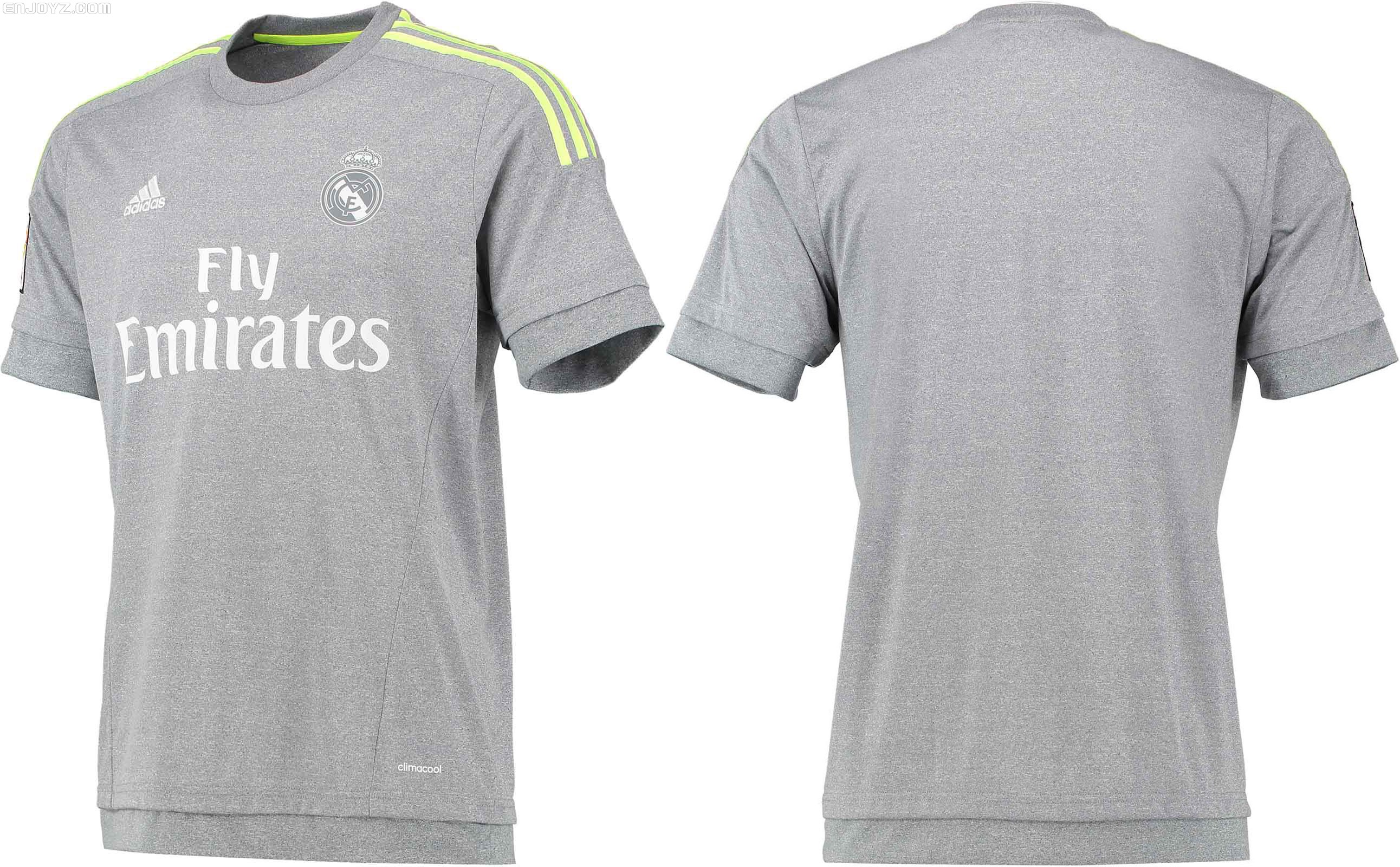 只为完美 皇家马德里15/16赛季主客场球衣发布