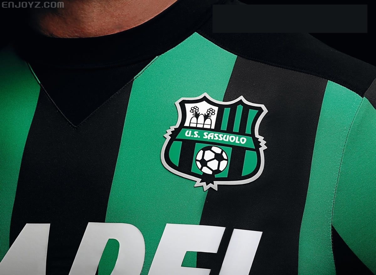 绿黑色的巴萨萨索洛1516赛季主场球衣发布
