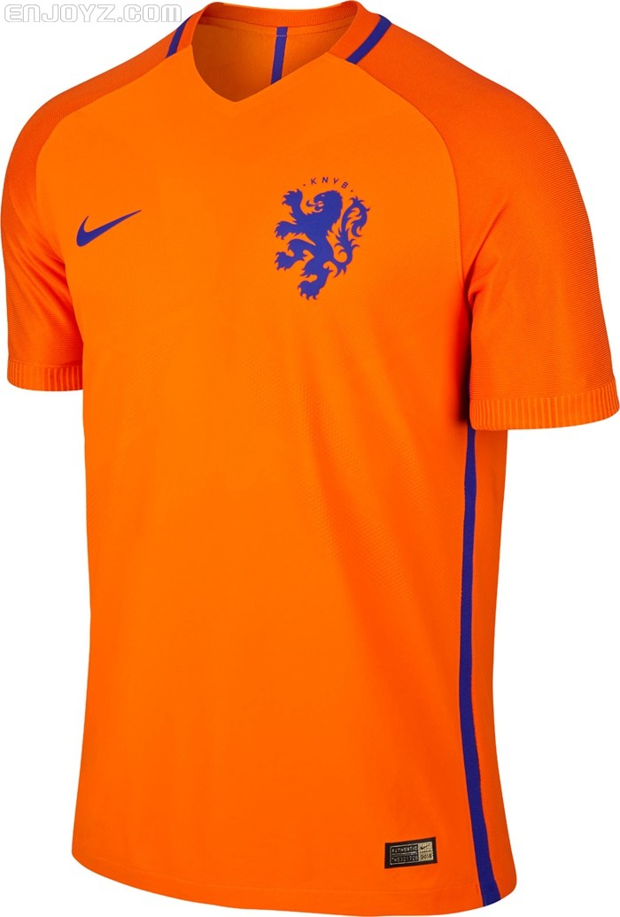 耐克发布荷兰国家队全新主客场球衣