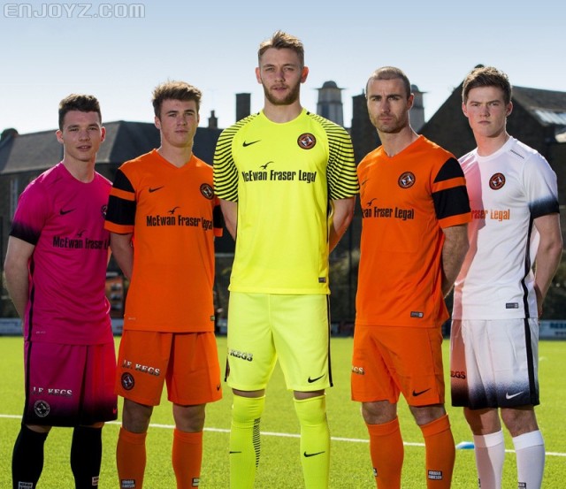 上周,苏格兰俱乐部邓迪联队在俱乐部训练中心发布