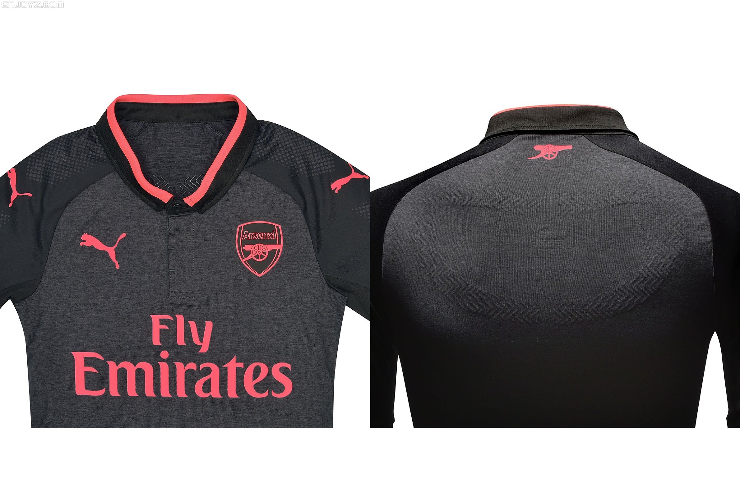 puma发布阿森纳201718赛季第二客场球衣