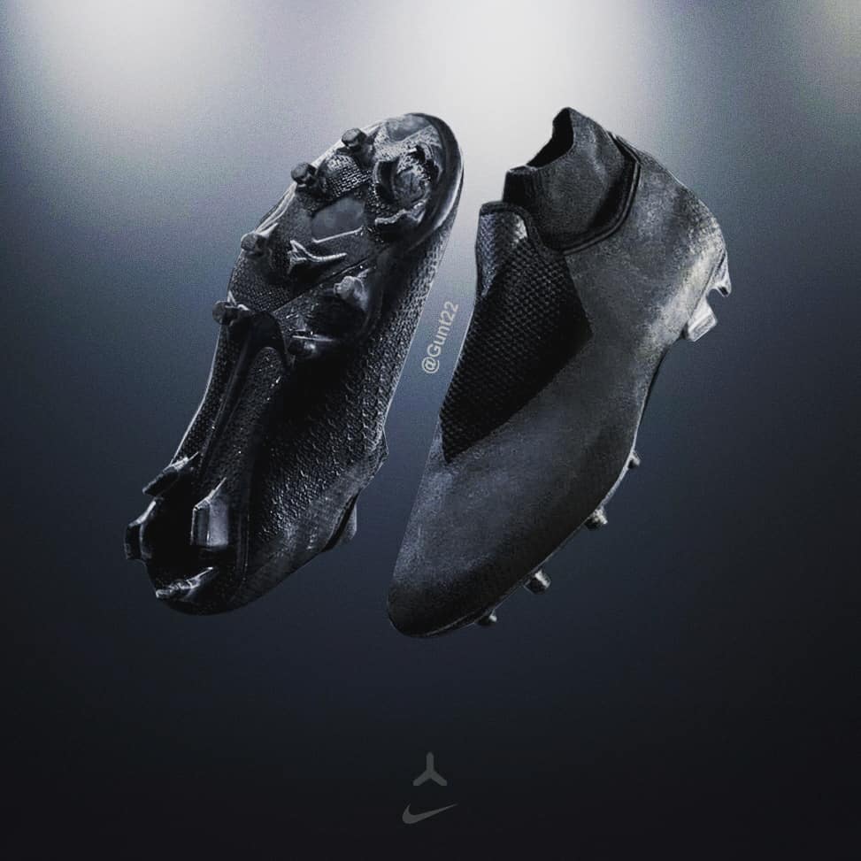 全黑耐克future 10 elite足球鞋谍照曝光 - 球鞋 - 足球鞋足球装备