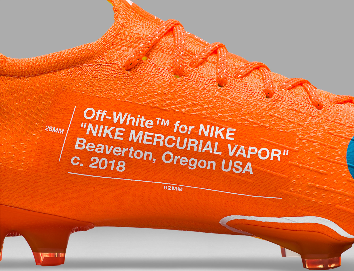 耐克发布mercurialvapor360offwhite限量足球鞋