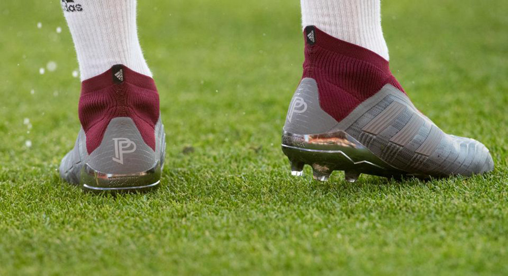 博格巴上脚全新个人专属predator 18  pp足球鞋 - 球鞋 - 足球鞋足球