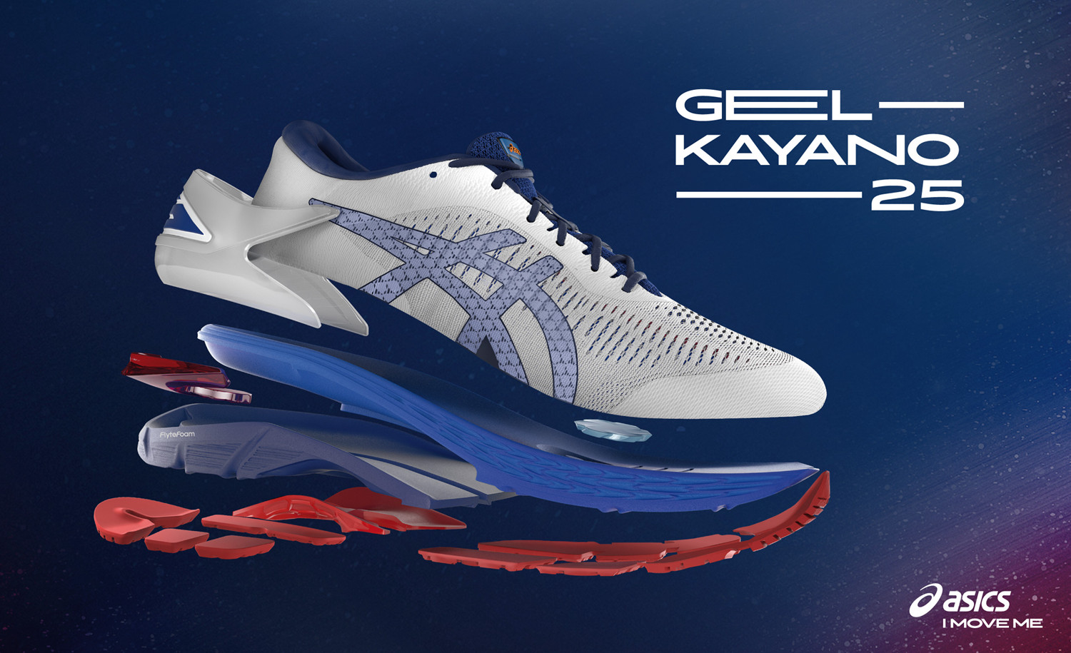 asics亚瑟士推出gel-kayano 25系列跑鞋 - 球鞋 - 足球鞋足球装备门户