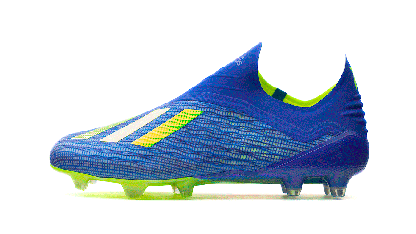 装备评测 新品赏析 adidas x18  energy mode 足球鞋上周四,阿迪达斯