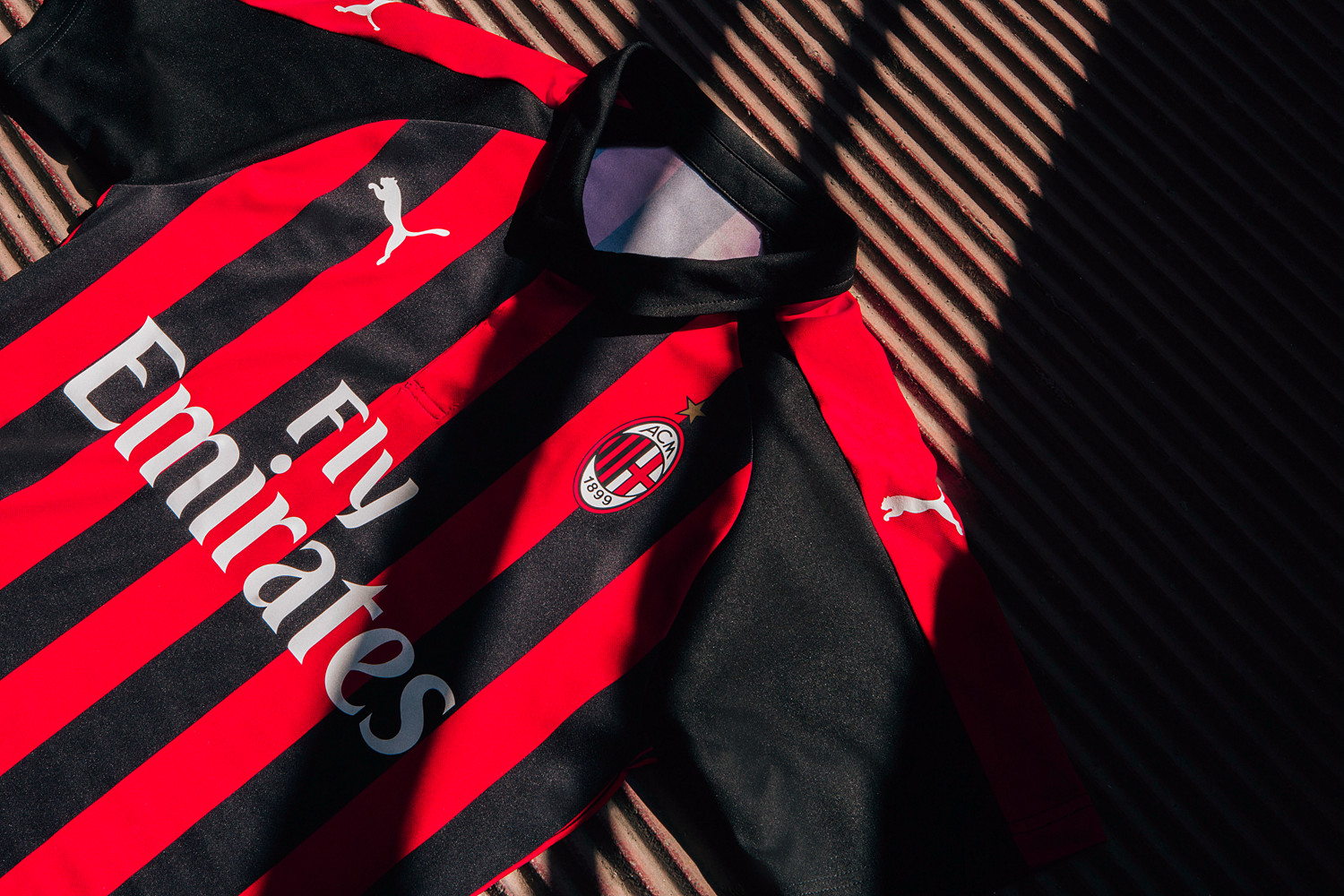 puma发布ac米兰2018/19赛季主场球衣