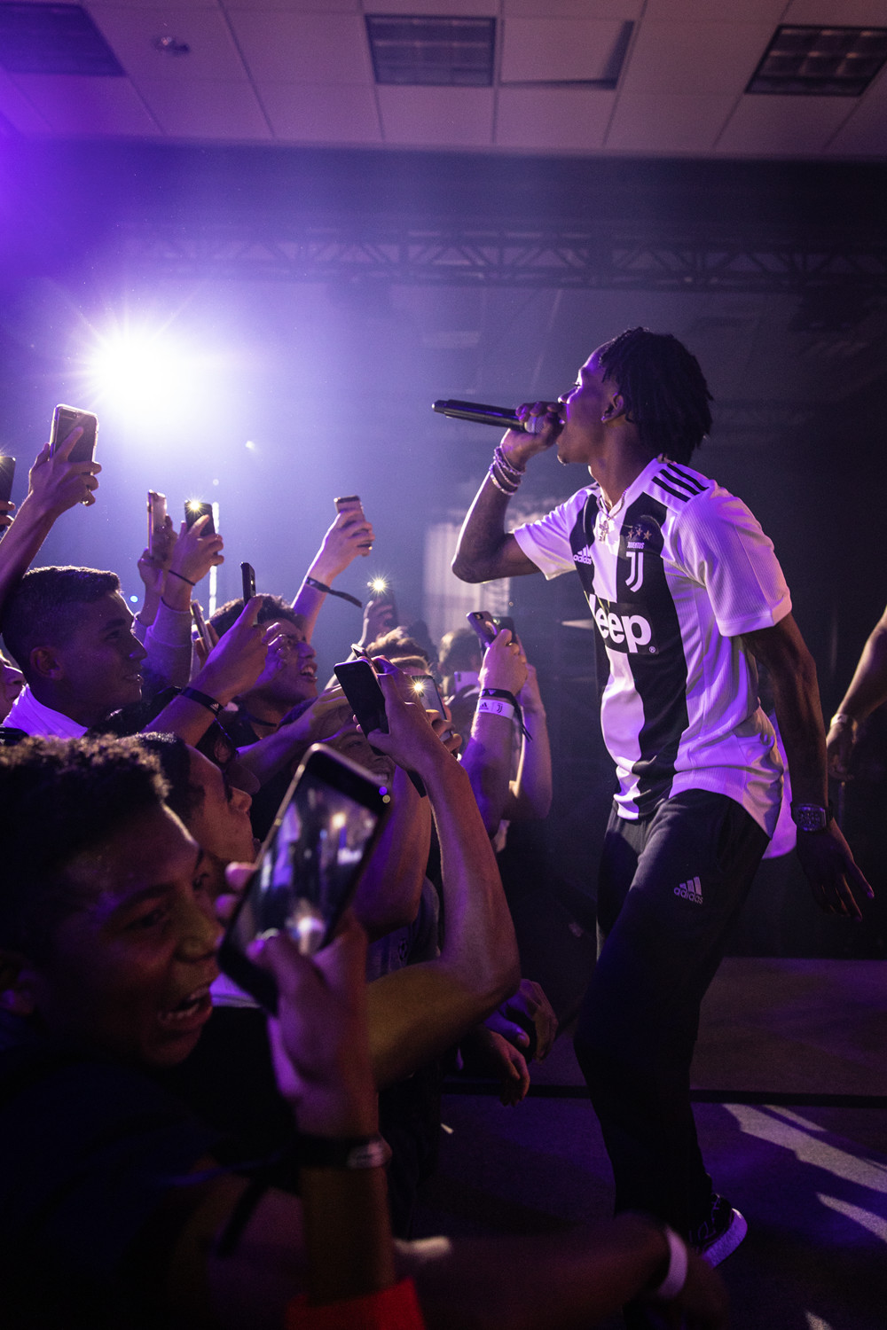 著名饶舌歌手richthekid与尤文图斯俱乐部共同出席mls全明星庆典