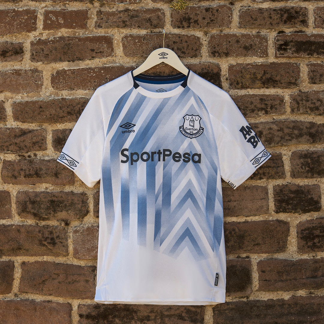 umbro埃弗顿201819第二客场球衣