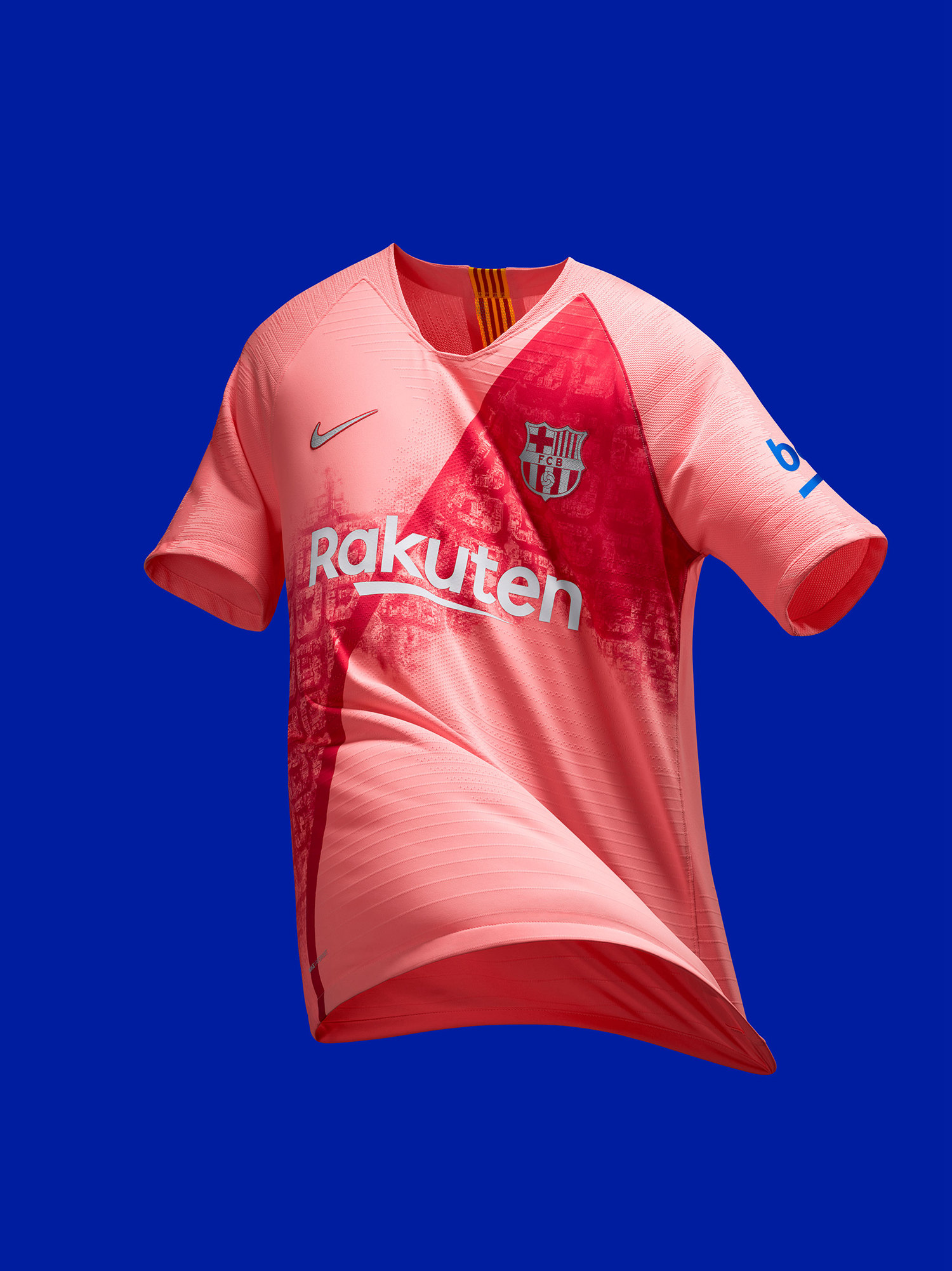 巴塞罗那足球俱乐部与耐克共同揭晓球队2018/19赛季第二客场球衣