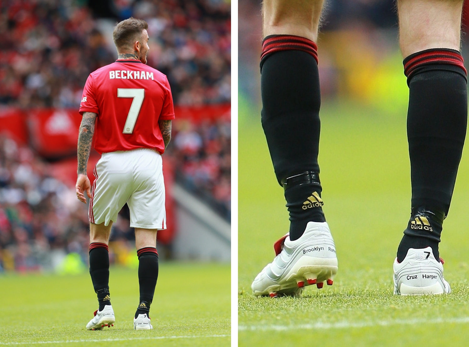 小李子正品adidas阿迪达斯猎鹰5复刻贝克汉姆fg长钉足球鞋