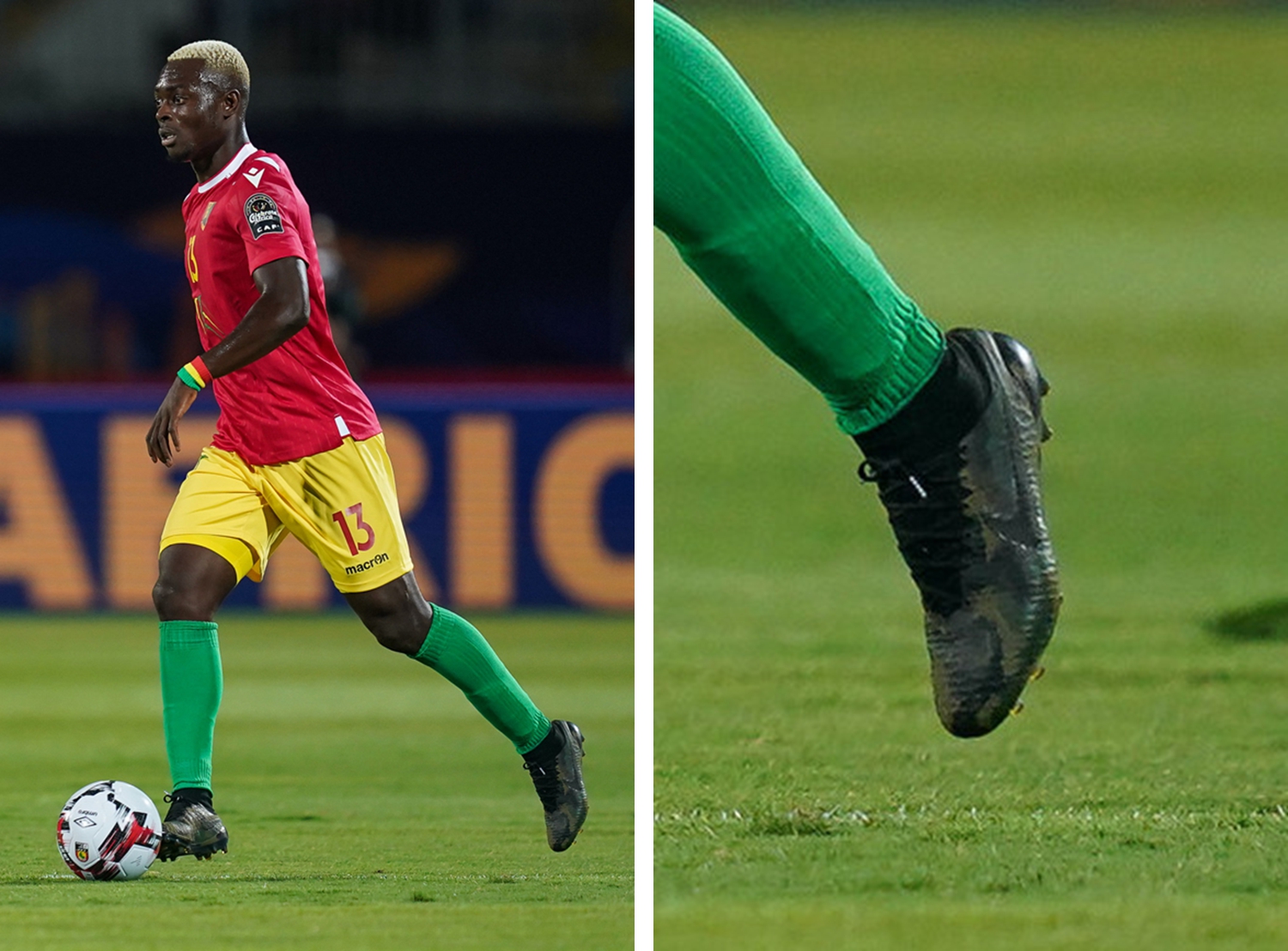 ▼诺门贾纳哈里(马达加斯加国家队)nike mercurial vapor 12 elite id