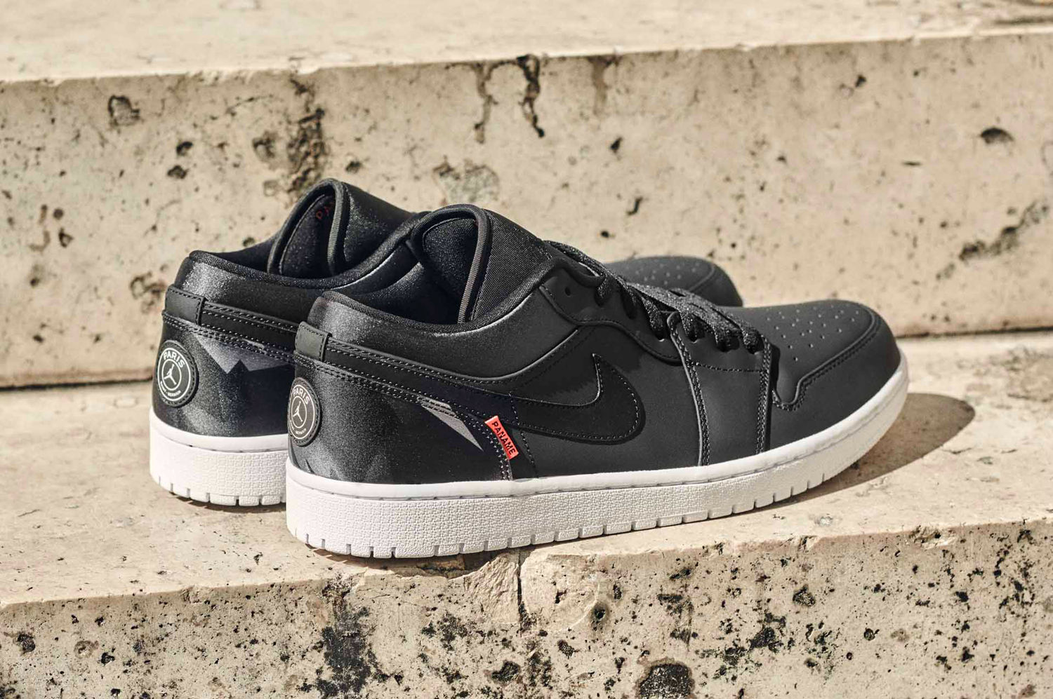 psg × air jordan 1 low联名款篮球鞋发布