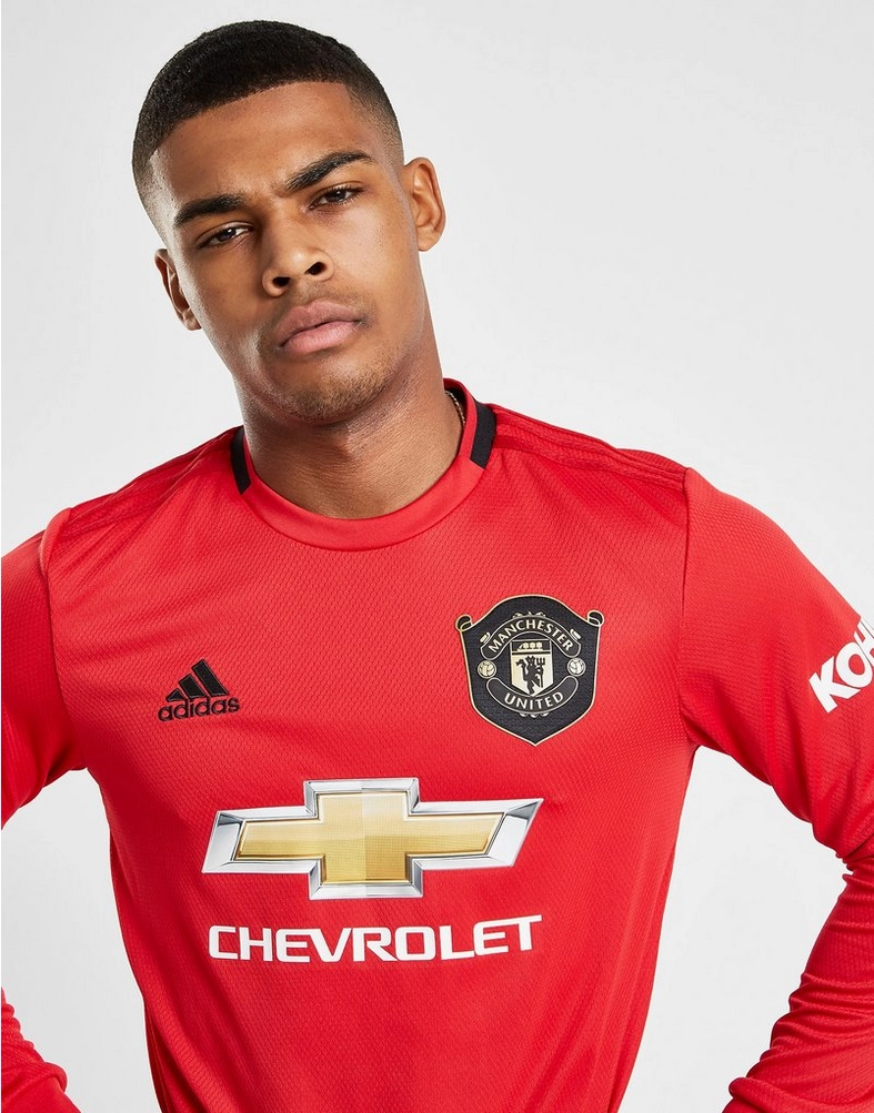 推荐产品:曼联19/20主场球衣长袖球迷版