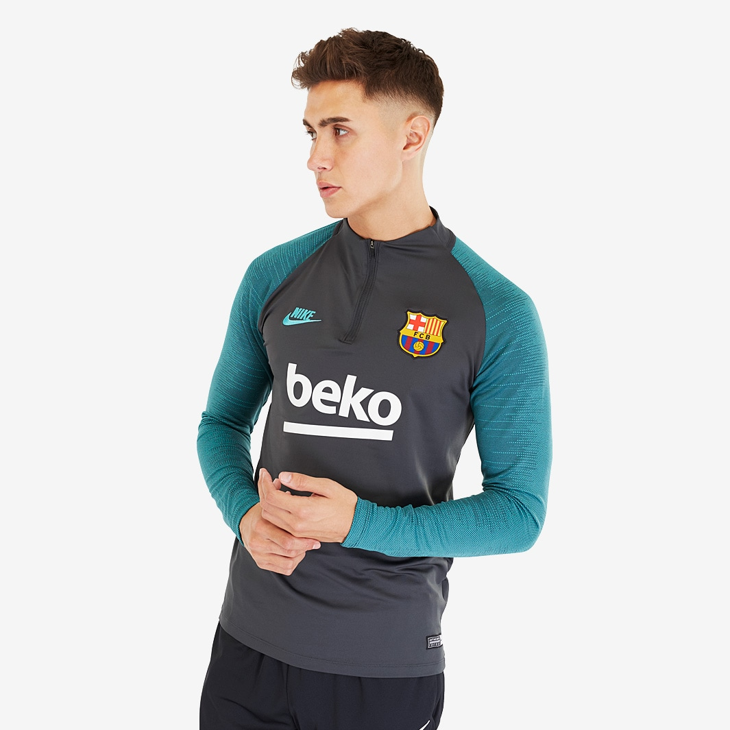 nike巴塞罗那1920欧冠版长袖训练上衣球迷版